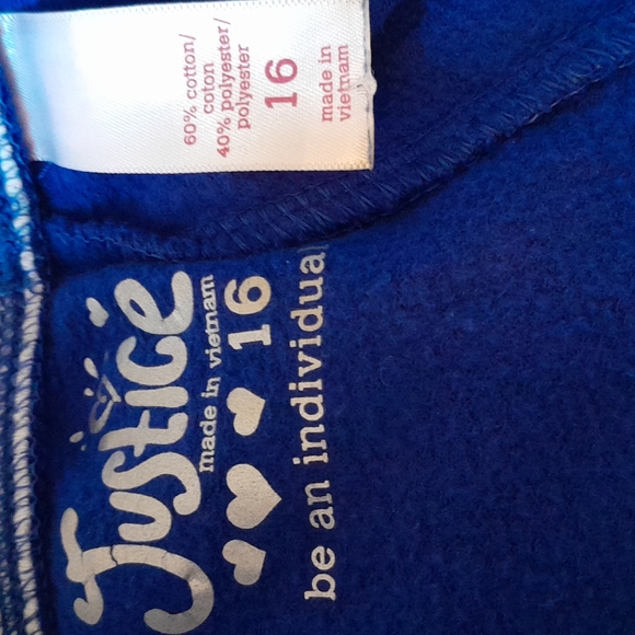 Girls Size 16 Justice Sweat Pants Joggers EUC - Picture 4 of 5